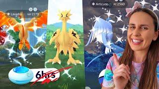 How to get SHINY Galarian Articuno Zapdos & Moltres in Pokémon GO