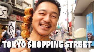 Ultimate Japanese Street Food in Tokyo  Shotengai Shopping Streets