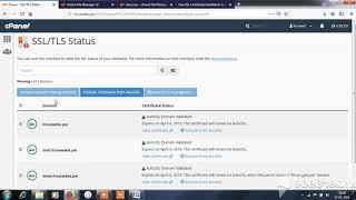 How to install Free SSL Certificate on cPanel