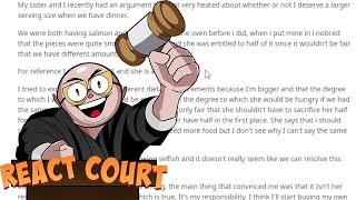 AITA for not being an estate lawyer? React Court