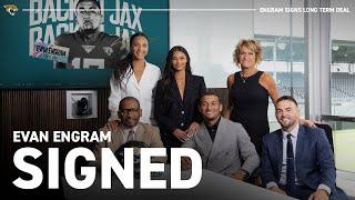 Im blessed to be a Jaguar. Evan Engram Signs Long-Term Contract  Jacksonville Jaguars