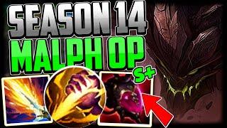 ONLY Malphite Jungle can Carry this... How to Play Malphite Jungle for Beginners Best BuildRunes