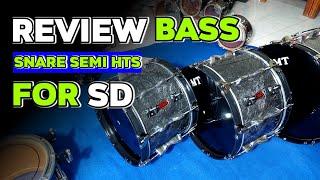 REVIEW Bass Drum semi HTS  DMT Equioment Marching JATIM