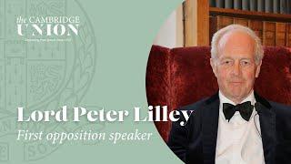 Lord Lilley  This House Believes The Free Market is the Enemy of Freedom and Democracy