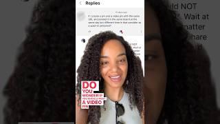 Q&A Should you post video pin and image pin at the same time? #PinterestTips #PinterestMarketing