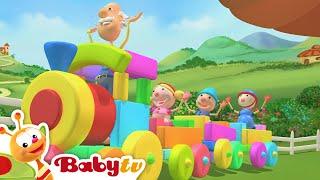 A Fun Train Ride  Magical Playground  Building Blocks  @BabyTV