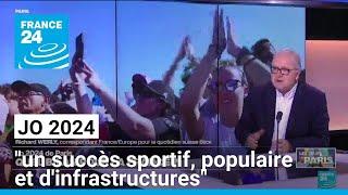 Les Jeux de Paris un succès sportif populaire et dinfrastructures • FRANCE 24