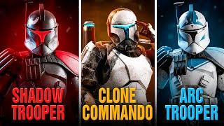 EVERY SINGLE Elite Clone Trooper TypeVariant Explained