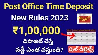 post office time deposit scheme 2023post office td detailspost office fd interest ratecalculator