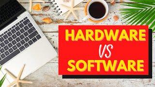 HARDWARE VS SOFTWARE  Difference Between Hardware And Software