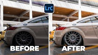 I Show You How to Edit Banger Car Photos in Adobe Lightroom Classic