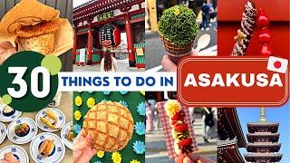 30 Things to do in ASAKUSA ️ Japan Travel Guide