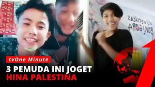 Viral Konten Kreator Ini Joget TikTok Hina Palestina  tvOne Minute