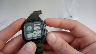 Новинка 2018 Тактические часы Skmei 1299 обзор настройка инструкция на русском отзывы купить