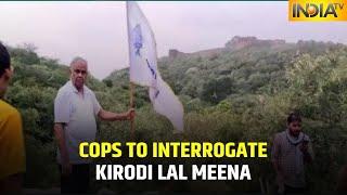 BJP MP Kirodi Lal Meena Taken Into Police Custody For Allegedly Breaking Security At Amargarh Fort