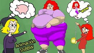 Cuentos SSBBW – Yuyu tamaño familiar Queen-Size  animation P Balloon –