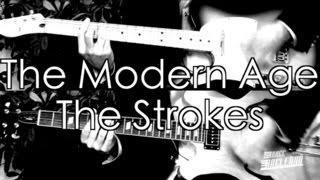 The Modern Age - The Strokes  Guitar Tab Tutorial & Cover 