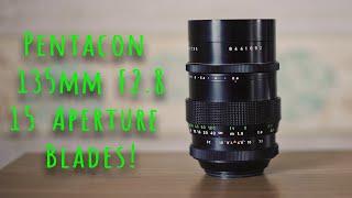 Lens Review Pentacon 135mm F2.8 15 Blades Version BOKEH MONSTER