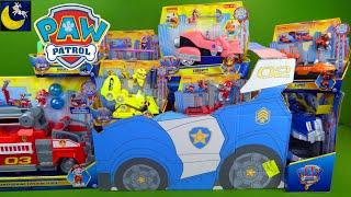 LOTS of Paw Patrol THE MOVIE Toys Lookout Tower Firetruck Liberty Mega Bloks Micro Movers DIY Craft