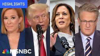 Countdown to the 2024 election Day 91  MSNBC Highlights