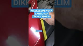 maskeleme bantlama#shorts#araçlar #paint #automobile #painting #boya #youtubeshorts #beniöneçıkart