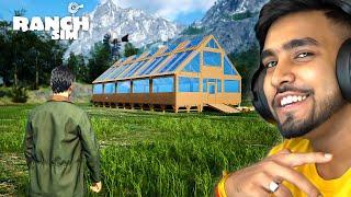 I BUILD A GREENHOUSE FOR FARMING  RANCH SIMULATOR GAMEPLAY #17