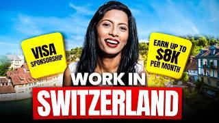 Move to Switzerland with Visa Sponsorship Earn $3K - $8Kmonth  Nidhi Nagori