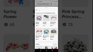 FREE ITEM HOW TO GET SPRING FLOWER CROWN ON ROBLOX #fyp #tutorial #roblox #freeitems