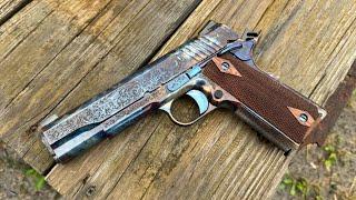 Standard Manufacturing Case Colored Engraved 1911