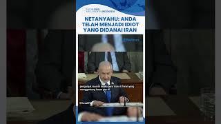 Kesal Didemo saat Pidato Netanyahu Sebut Massa Pro-Palestina sebagai Orang Idiot yang Didanai Iran