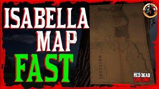 Lake Isabella Map FAST and EASY in Red Dead Online