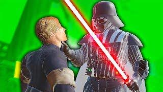 BECOMING DARTH VADER AND FIGHTING LUKE SKYWALKER - Blades and Sorcery VR Mods Star Wars