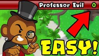 Easily Beat the NEW Professor Evil Challenge... Bloons TD Battles