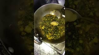 Bathua Saag Curry  matar and bathua curry  jhilmili saag #food #bathuasaag