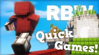 Quick Games Ranked Bedwars