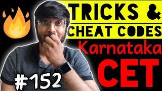 Karnataka CET 2021 Best Tricks for KCET 2021 Examination  Tricks & Cheat Codes #152 #kcet2021