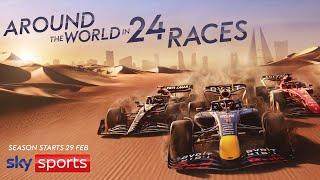 Around the world in 24 races with Sky Sports F1 ️