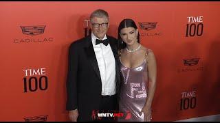 Billionaire Bill Gates and daughter Phoebe Gates arrive at 2022 TIME100 Gala