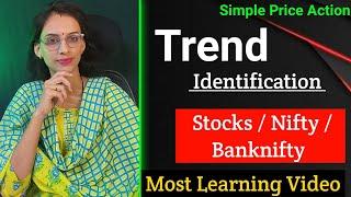 Trend Analysis  Market Trend  Trend को कैसे पहचानें #stockmarket #trendanalysis