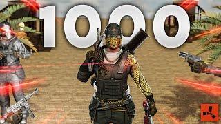 SOLO OYNUYORUM AMA SUNUCUDA 1000 KİŞİ VAR I Rust Türkçe Solo