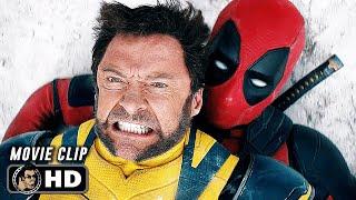 Deadpool Vs Wolverine - First Fight Scene  DEADPOOL & WOLVERINE 2024 Movie CLIP HD