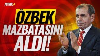 Galatasarayda yeniden başkan seçilen Dursun Özbek mazbatasını aldı