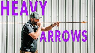 HEAVY ARROWS and DR ASHBY  are you using your Grandpas arrows?