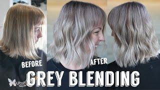 Hair Transformations with Lauryn Grey Blending on Previously Coloured Hair Ep. 185