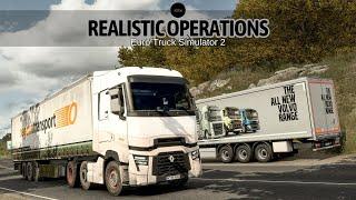 Realistic Operations-The Most Realistic Mods of Euro Truck Simulator 2-Renault T High 520. 1.49