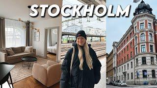 Moving to Stockholm Sweden  my first impressions apartment tour & exploring the city