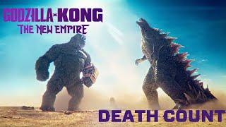 Godzilla x Kong The New Empire 2024 Death Count