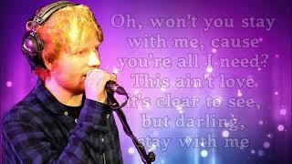 Stay with me ed sheeran