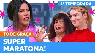 MARATONE a QUINTA TEMPORADA de TÔ DE GRAÇA  Tô De Graça  Humor Multishow