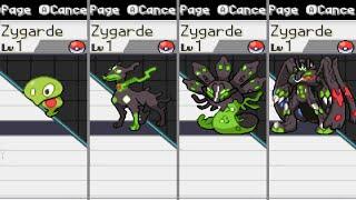 POKEMON DARK WORKSHIP 2023 - ALL ZYGARDE CELL LOCATIONS